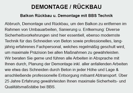 Rückbau 